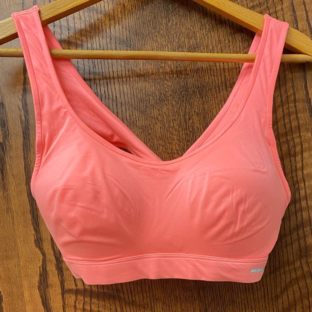 Aerie coral Sunnie‎ chill play move sports lounge bra